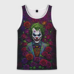 Мужская майка без рукавов Joker - roses