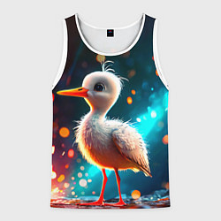 Мужская майка без рукавов Аистенок