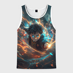 Мужская майка без рукавов Гарри Поттер - вихрь магии