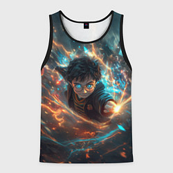 Мужская майка без рукавов Гарри Поттер - вихрь магии