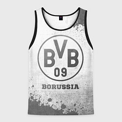 Мужская майка без рукавов Borussia - white gradient