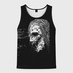 Майка-безрукавка мужская Слипкнот кори, цвет: 3D-черный