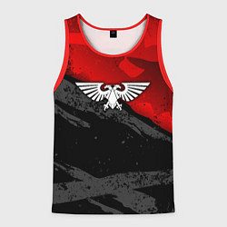 Мужская майка без рукавов Вархаммер - аквила красный