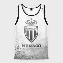 Майка-безрукавка мужская Monaco - white gradient, цвет: 3D-черный