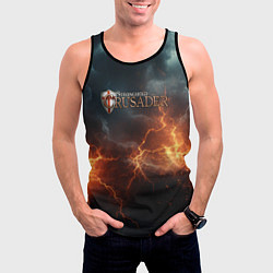 Майка-безрукавка мужская Stronghold сrusader небесная мощь, цвет: 3D-черный — фото 2