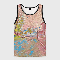Мужская майка без рукавов Старый город
