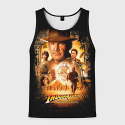 Мужская майка без рукавов Индиана Джонс: королевство хрустального черепа