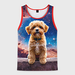 Мужская майка без рукавов Мальтипу в космосе