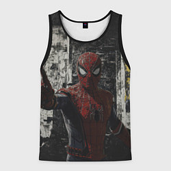 Мужская майка без рукавов Spider man night