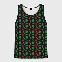 Майка-безрукавка мужская Логово ведьмы, цвет: 3D-черный