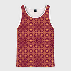 Майка-безрукавка мужская Китайский флёр, цвет: 3D-белый