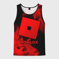 Мужская майка без рукавов Roblox - red gradient