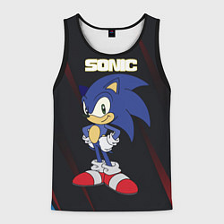 Мужская майка без рукавов Sonic