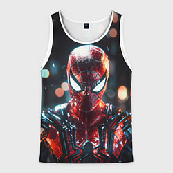 Мужская майка без рукавов Человек-паук и вспышки света