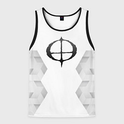 Мужская майка без рукавов Ozzy Osbourne white poly