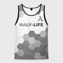 Мужская майка без рукавов Half-Life - white gradient посередине