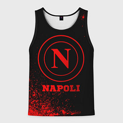 Мужская майка без рукавов Napoli - red gradient