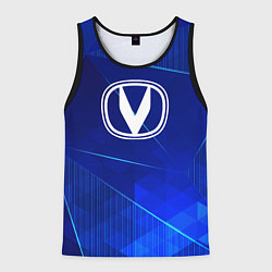 Мужская майка без рукавов Changan blue poly