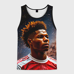 Мужская майка без рукавов Маркус Рашфорд и космос