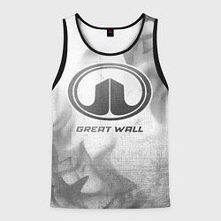 Мужская майка без рукавов Great Wall - white gradient