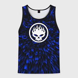 Майка-безрукавка мужская The Offspring blue energy, цвет: 3D-черный