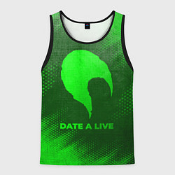 Мужская майка без рукавов Date A Live - green gradient