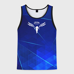 Майка-безрукавка мужская Tokyo Revengers blue poly, цвет: 3D-черный