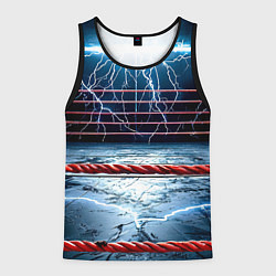 Мужская майка без рукавов Ринг и молния