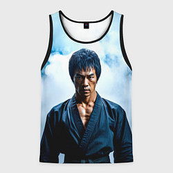 Мужская майка без рукавов Брюс Ли в дыму
