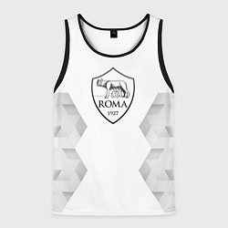 Мужская майка без рукавов Roma white poly