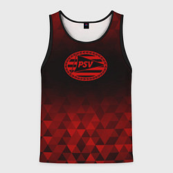 Мужская майка без рукавов PSV red poly