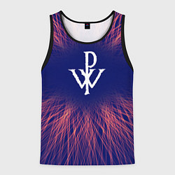 Мужская майка без рукавов Powerwolf red energy