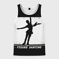 Мужская майка без рукавов Figure skating