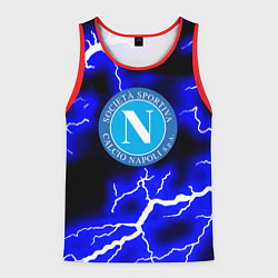Майка-безрукавка мужская Napoli storm fc, цвет: 3D-красный
