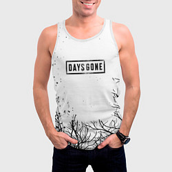 Майка-безрукавка мужская Жизнь после краски, цвет: 3D-белый — фото 2