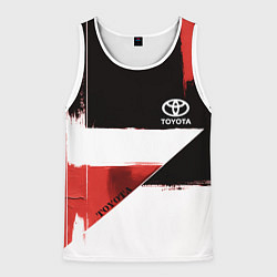 Мужская майка без рукавов Toyota логотип