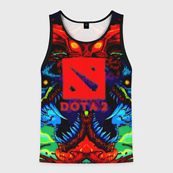 Майка-безрукавка мужская Dota2 monster, цвет: 3D-черный