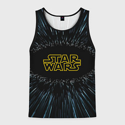 Мужская майка без рукавов Звёздные войны космический прыжок