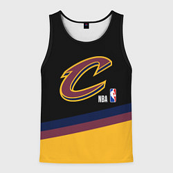 Майка-безрукавка мужская Cleveland Cavaliers NBA basketball, цвет: 3D-черный