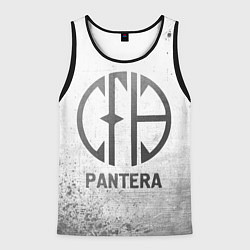 Мужская майка без рукавов Pantera - white gradient
