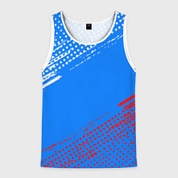 Мужская майка без рукавов Патриот - флаг