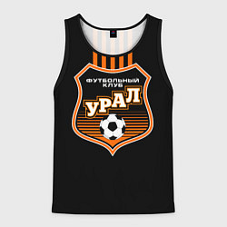 Майка-безрукавка мужская ФК Урал - полоски, цвет: 3D-черный