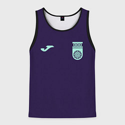 Майка-безрукавка мужская ФК Уфа - форма с текстурой, цвет: 3D-черный