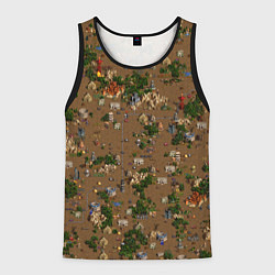 Майка-безрукавка мужская Земли Некрополиса - Герои 3, цвет: 3D-черный