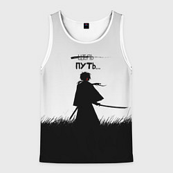 Мужская майка без рукавов Самурайский путь