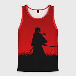 Мужская майка без рукавов Самурай в пути