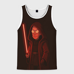 Мужская майка без рукавов Рик - владыка ситх
