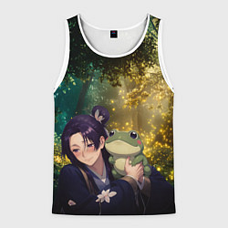 Мужская майка без рукавов Жэньши и лягушка - Монолог Фармацевта