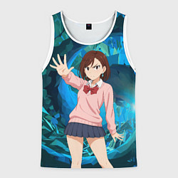 Мужская майка без рукавов Сиратори Айра - знак стоп