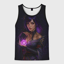 Майка-безрукавка мужская Райдэн Эи реализм, цвет: 3D-черный